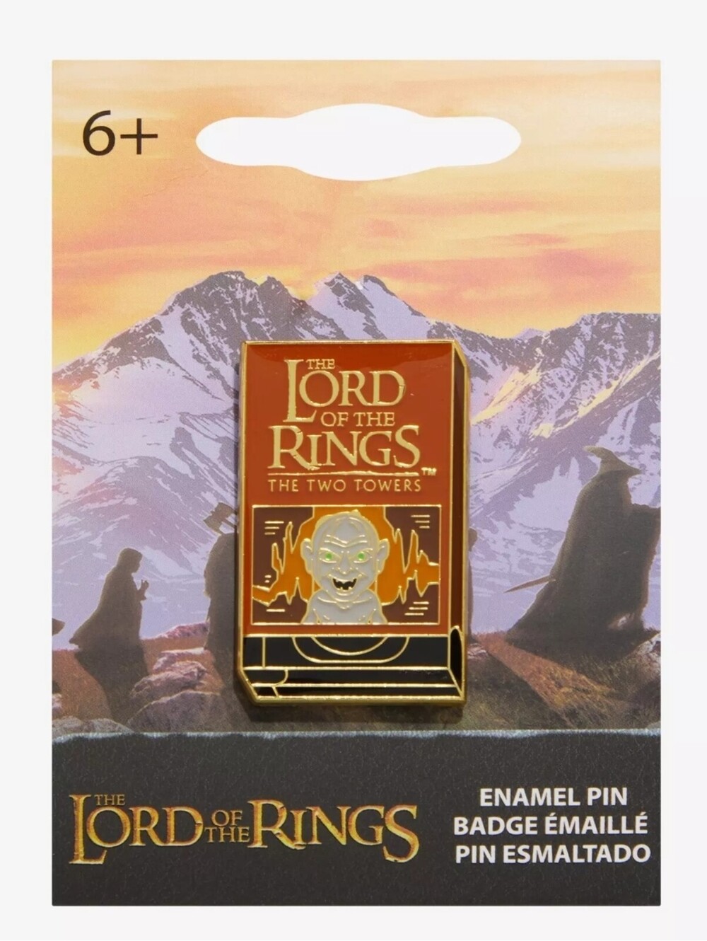 Loungefly The Lord of the Rings The Two Towers VHS Enamel Pin